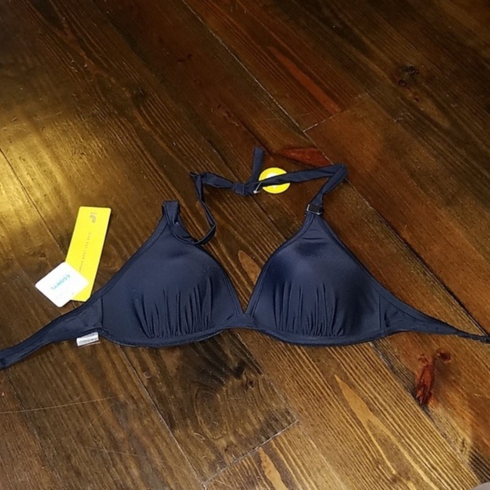 Lole Black Bikini Top Oahu Sz Small with D cup